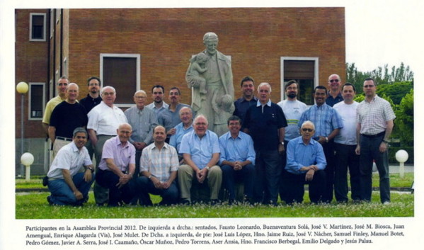 MISSIONERS ASSISTENTS A L'ASSEMBLEA DE 2012