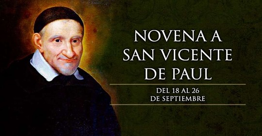 NOVENA A S. VICENTE DE PAÚL